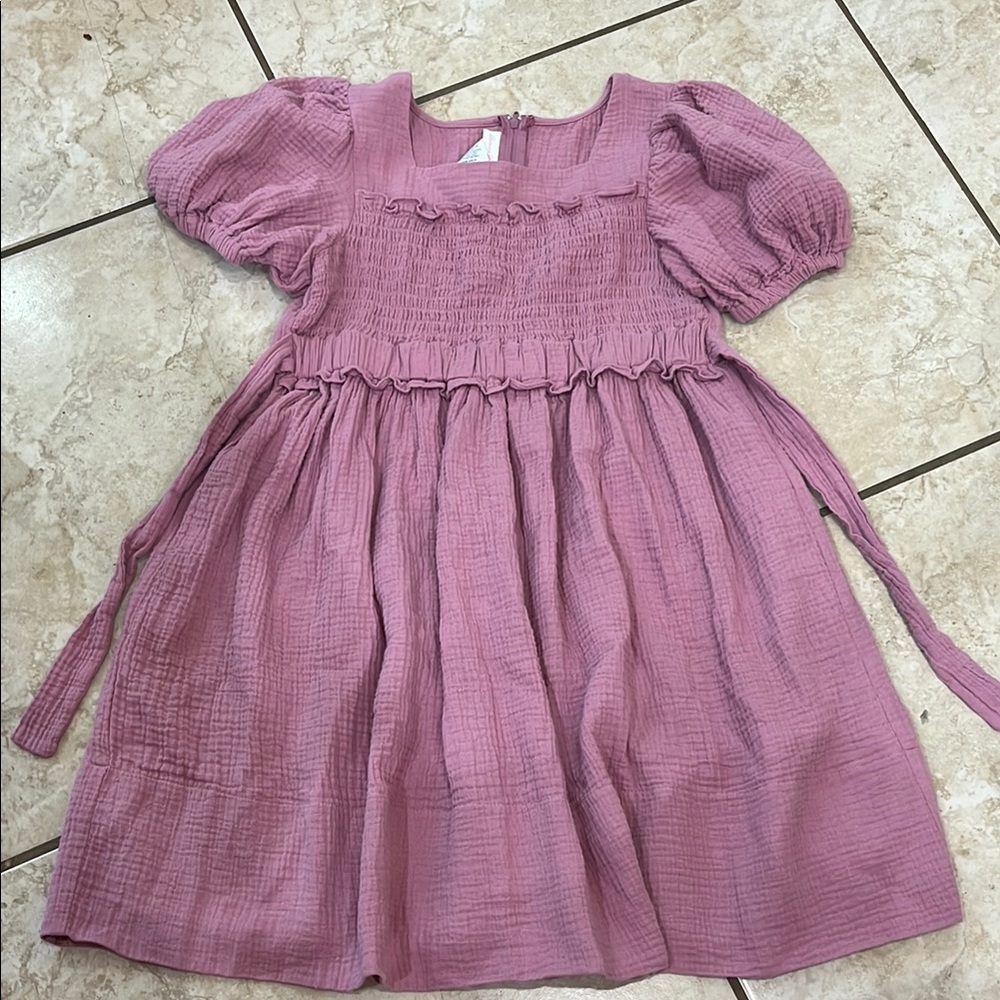 Charming Mauve Pink Tween Bonnie Jean Kids Dress